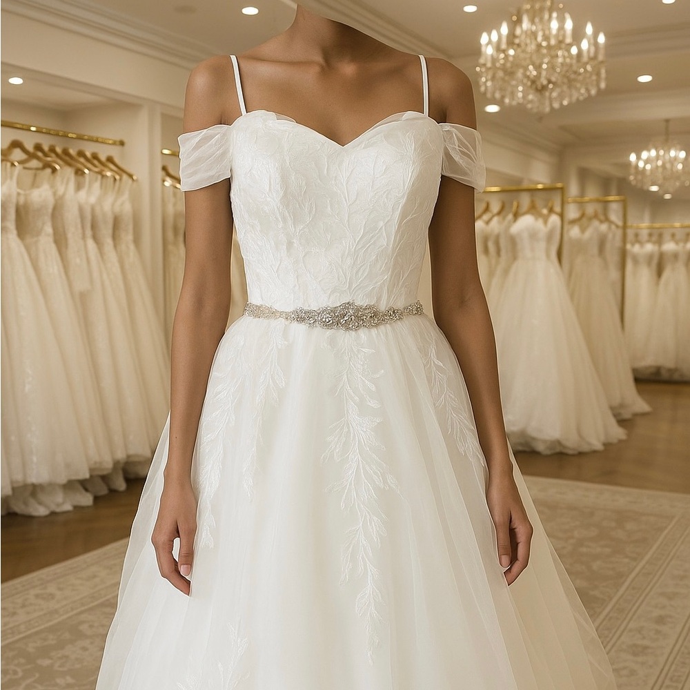 Elegant White Off-Shoulder Dress